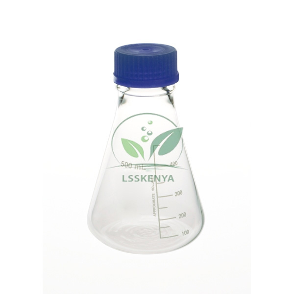 Flask Erlenmeyer with Screw Cap