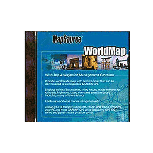 Map software for GPS receiver
