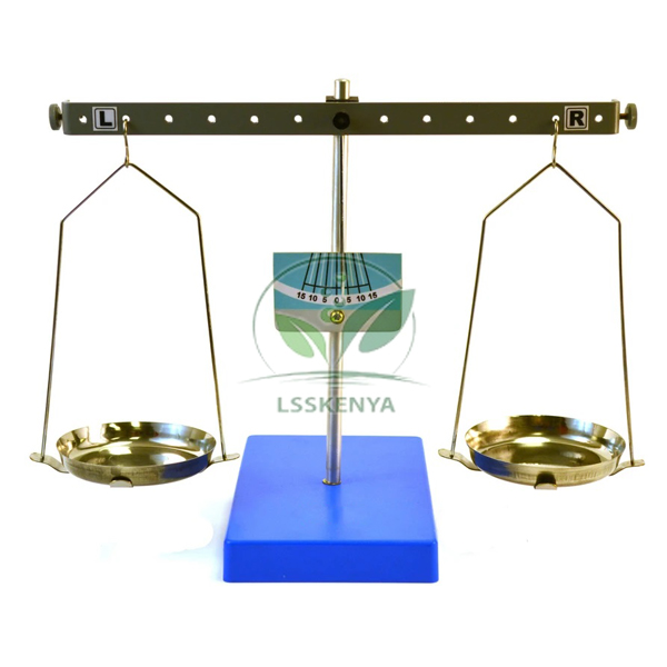Pan Balance Scale Demonstration Lever
