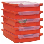 Set of 5 Trays And Lids