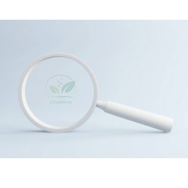 Hand Lens with White Plastic Handle