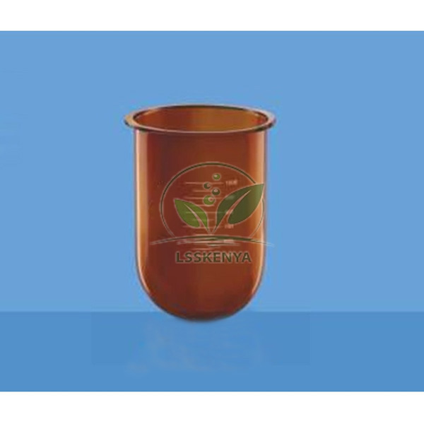 Flasks-E Amber, Without Side Cut for Dissolution Apparatus