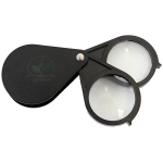 Double Lens Folding Pocket Magnifier